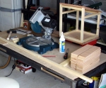 Construction de notre abri météo artisanal:<br>un aperçu de notre outillage, dans le garage !