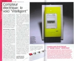 [no_rights] Article de la revue <i>Science et Vie</i>, sur le compteur électrique <i>Linky</i>, janvier 2010.<br>L'article fait froid dans le dos: si la consommation des abonnés est connue à la demi-heure près, alors il sera possible de savoir ce qu'ils font, et quand ils le font.<br>Imaginez ce que le fisc ou la police peuvent faire avec de telles données...