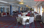 <i>Celebrity Infinity</i>.<br>Le restaurant <i>United States</i>, hommage à l'ancien paquebot éponyme.<br>Il s'agit d'un restaurant à supplément.<br>Un conseil: ne ratez pas la <i>crêpe ballon rouge</i>, c'est à se pâmer !