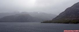 Canal Esteban, fjords chiliens.<br>Navigation près de l'Isla Hannover.