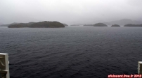 Fjords chiliens.<br>Navigation dans le Canal Esteban.