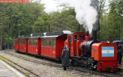 Alentours de la ville d'Ushuaia, Terre de Feu, Patagonie argentine.<br><i>El Tren Del Fin Del Mundo</i>.