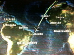 [no_rights] Capture d'écran réalisée avec un iPhone. <br>L'image est complètement pourrie car nos écrans étaient... pourris. Le mien est carrément tombé en panne.<br>Air France, on l'aime aussi pour ça !
