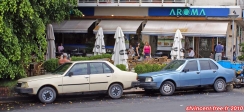 Buenos Aires.<br>Beaucoup de voitures françaises, dont certaines sont vraiment très vieilles...