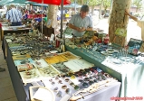 Ville de Montevideo, Uruguay.<br>Marché aux puces, sur Plaza Constitucion.