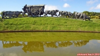 Ville de Montevideo, Uruguay.<br>Monumento a la Carreta.