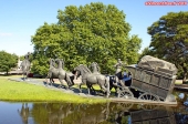 Ville de Montevideo, Uruguay.<br>Monumento a la Diligencia.
