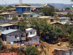 Ville de Valparaiso, Chili.<br>Quartiers populaires.