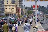 Ville de Vina Del Mar, près de Valparaiso, Chili.<br>Le front de mer.