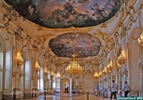 [no_rights] Château de Schnbrunn, Vienne, Autriche.<br>La Grande galerie.<br>Les fresques du plafond sont réalisées par le peintre italien Gregorio Guglielmi.