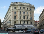 Ville de Vienne.<br>Le Café Landtmann est un établissement situé sur le Ring, près du Burgtheater.
