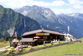 L'Ahornhütte, un des restaurants d'altitude de l'Ahorn.