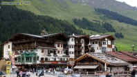 La station Hintertux est située dans une haute vallée du Zillertal, à 1500 mètres d'altitude.
