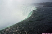 Chutes du Niagara, Ontario, Canada.<br>Les chutes du <i>Fer à Cheval</i>, les plus spectaculaires.