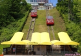 Chutes du Niagara, Ontario, Canada.<br>Le funiculaire. C'est moche, c'est cher, c'est court, mais que c'est pratique !