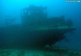 Ile d'Aruba, sous-marin Atlantis.<br>Il faut bien faire attention à éviter les épaves des touristes imprudents !