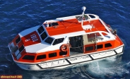 <i>Costa Atlantica</i><br>Une des chaloupes utilisées pour débarquer les passagers sur l'île de Catalina.