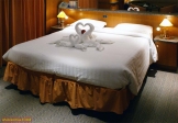 <i>Costa Atlantica</i>, Grande Suite.<br>Des attentions délicates de la part du steward !