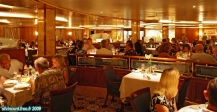 <i>Grand Princess</i>.<br>La salle du restaurant <i>Michelangelo</i>, un des trois restaurants classiques du navire.