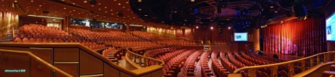 <i>Grand Princess</i>.<br>Le Princess Theater, salle de spectacle de près de 900 places.