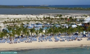 Grand Turk.<br>La plage de Margaritaville.