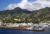 Kingstown, capitale de Saint Vincent.<br>Une pauvreté très présente, dans une ile qui ne s'est ouverte que très récemment aux touristes.