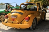 [no_rights] Ile de Cozumel, au Mexique.<br>Une bonne vieille Coccinelle.