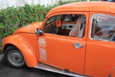 [no_rights] Ile de Cozumel, au Mexique.<br>Une bonne vieille Coccinelle, avec volant et sièges sport !