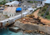 [no_rights] Ocho Rios, Jamaïque.<br>Aire de débarquement des passagers (si, si !).<br>En bas à gauche, la piscine ? Euh, et si on restait à bord ?