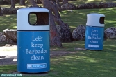 La rumeur enflait depuis déjà bien longtemps, c'est désormais confirmé:<br>il y a bien des poubelles sur l'île de la Barbade !