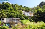 Saint Vincent et les Grenadines.<br>Les rues de Kingstown.
