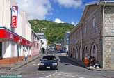 Saint Vincent et les Grenadines.<br>Les rues de Kingstown.