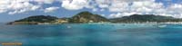 Philipsburg, Saint Martin, aux Antilles.