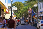 Philipsburg, Saint Martin, aux Antilles.<br>Le paradis du shopping hors taxes !