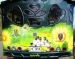 Île de Tortola (Îles vierges britanniques)<br>Le taxi <i>Kittie</i>.