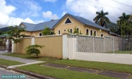 Port of Spain, île de Trinidad.<br>Une belle villa, dans un quartier résidentiel huppé.