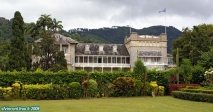 Port of Spain, île de Trinidad.<br>The President's House.