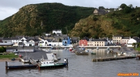 [no_rights] Le <i>Samskip Express</i> approche de Waterford.<br>La remontée de la rivière offre de superbes paysages.