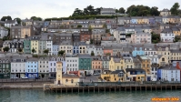 [no_rights] Ville de Cobh, estuaire de la Lee (port de Cork).<br>Cliché pris depuis la passerelle du Cargo <i>Samskip Express</i>.