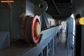 Cargo porte-conteneurs <i>Samskip Express</i>.<br>Mécanisme d'ouverture des écoutilles.