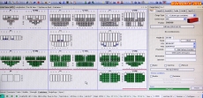 [no_rights] Cargo porte-conteneurs <i>Samskip Express</i>.<br>Le logiciel <i>seacos MACS3</i> est utilisé afin de gérer le chargement du navire.