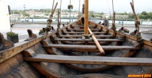[no_rights] Ville de Waterford (Irlande).<br>La ville possède une tour datant de l'époque des Vikings.<br>Elle cultive cette particularité: ci dessous, la reconstitution d'un drakkar.