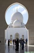 Grande mosquée d'Abu Dhabi, Emirats Arabes Unis.<br>