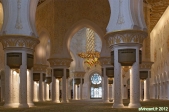 Grande mosquée d'Abu Dhabi, Emirats Arabes Unis.<br>C'est tout simplement hallucinant.