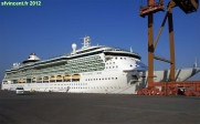 <i>Brilliance of the Seas</i>.<br>Port de Fujairah, Emirats Arabes Unis.