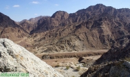 Emirat de Fujairah.<br>Canyon de Masafi Pass.<br>Pas mal, mais quand on a vu le Grand Canyon du Colorado...