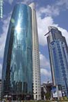 [no_rights] Dubaï, Emirats Arabes Unis.<br>Park Place Tower et Api World Tower.