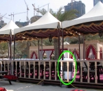 Dubai.<br>Une terrasse climatisée en plein air !!!
