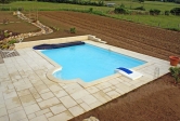 23/05/2008.<br>Après 4 jours de fonctionnement de la pompe à chaleur, la température de l'eau a atteint 28C ! Il est temps de retirer la bâche, et de se mettre en tenue...