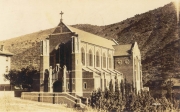 [no_rights] Recto de la carte postale de l'église Saint Patrick de Bisbee, envoyée par Constant Mandin à sa famille restée en Europe.